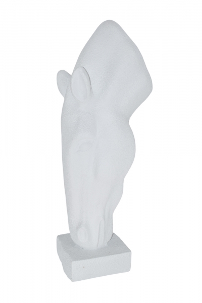 PLANTER ΚΕΦΑΛΙ ΑΛΟΓΟΥ 39*28*114CM PLAIN WHITE