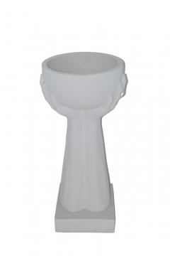 ����� PLANTER 45*100CM ����� WHITE