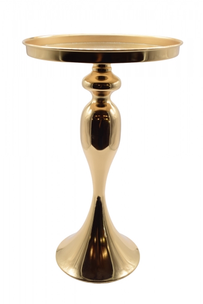 ΜΕΤΑΛΛΙΚΗ ΒΑΣΗ/ΤΟΥΡΤΙΕΡΑ 25*42CM GOLD