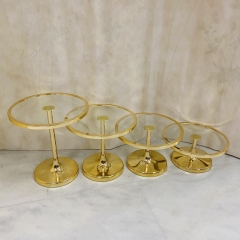 ��������H ����/��������� S/4 D.25,H.13/17/22/27CM PLEXI/GOLD