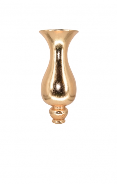 ΑΜΦΟΡΕΑΣ ΛΕΥΚΗ ΒΑΣΗ 25*80CM GOLD