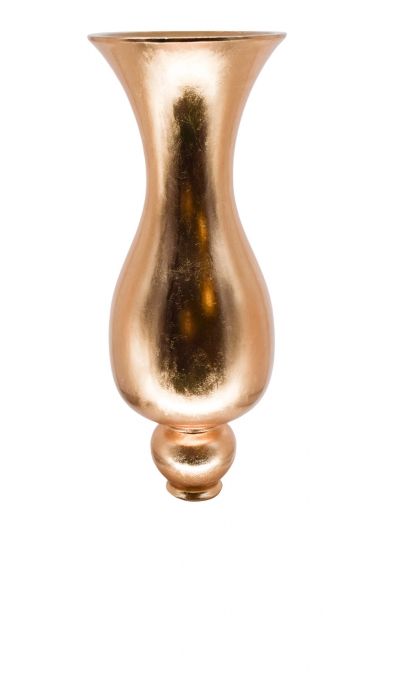 ΑΜΦΟΡΕΑΣ ΛΕΥΚΗ ΒΑΣΗ 38*130CM GOLD