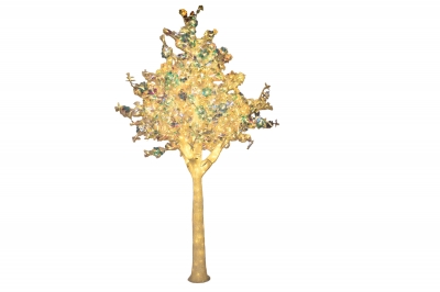 led blossom tree 280cm 780led iri transparent warm white ip44