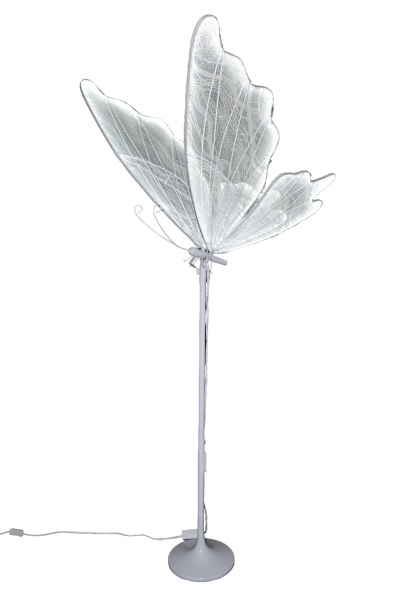 ΦΩΤΙΖΟΜΕΝΗ ΠΕΤΑΛΟΥΔΑ ΣΕ ΒΑΣΗ 100CM  WHITE