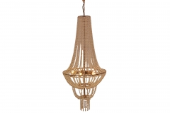 ���������� 5 ARMS BEAD CURTAIN CRYSTAL LAMP 55*125CM LED LIGHTS WARM