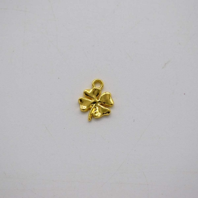 μεταλ.τριφυλλι mini 15mm 10τεμ χρυσο