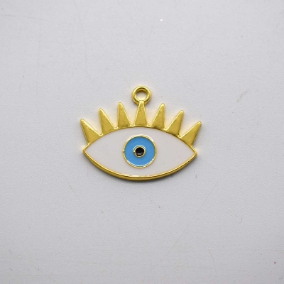 ΜΕΤΑΛ.ΜΑΤΙ/ΒΛΕΦΑΡΙΔΕΣ 30mm ΧΡΥΣΟ/ΣΙΕΛ 1 ΤΕΜ.