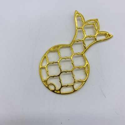 ΜΕΤΑΛΛΙΚΟ ΡΟΔΙ ΚΑΠΙΤΟΝΕ 37*66MM ΧΡΥΣΟ