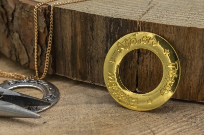 ΜΕΤΑΛΛΙΚΟΣ ΚΥΚΛΟΣ ΕΥΧΩΝ ΧΡΥΣΟΣ 35mm 1τεμ