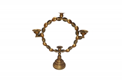 ΚΗΡΟΠΗΓΙΟ ΣΤΕΦΑΝΙ ΠΑΛΑΙΩΜΕΝΟ ΧΡΥΣΟ 47*14*55CM