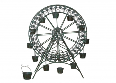 ΜΕΤΑΛΛΙΚΗ ΡΟΔΑ ΝΕΡΟΜΥΛΟΣ ΠΡΑΣΙΝΗ 143X56X188cm