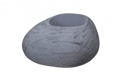 PLANTER ΒΟΤΣΑΛΟ ΓΚΡΙ ΓΡΑΝΙΤΗΣ 90*68*38cm