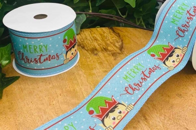 κορδελα χρ. ξωτικο 6.4*10 yards mint blue