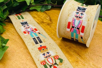 κορδελα χρ. nutcracker 6.4*10 yards cream