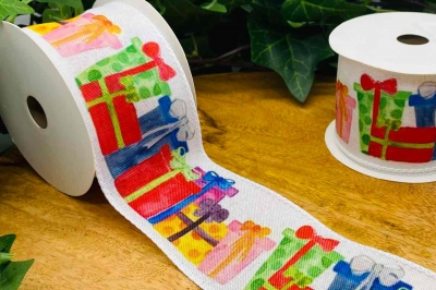 κορδελα χρ. δωρα 6.4*10 yards multi