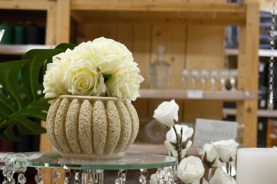 POT ΠΕΤΡΙΝΟ ΣΤΡΟΓΥΛΛΟ 13*13*11