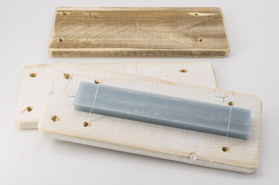 ΞΥΛΟ 10X27cm ΛΕΥΚΟ ΣΥΣΚΕΥΑΣΙΑ ΠΑΣΧΑΛΙΝΗΣ ΛΑΜΠΑΔΑΣ