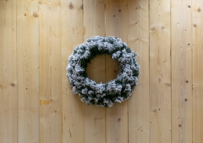 χρ.στεφανι sugar pine χιονισμενο d.60cm 280tips