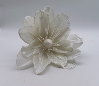 giant mangolia d.29*h.20cm παστελ white