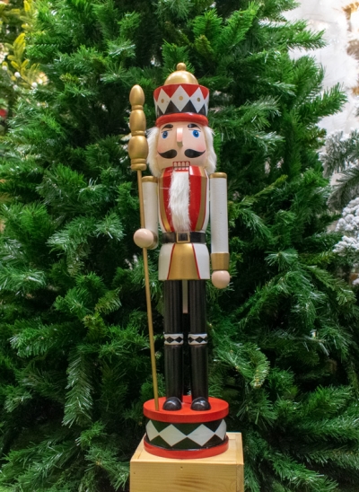 καρυοθραυστης 60cm ρηγας κουπα με χρυσο καπελο