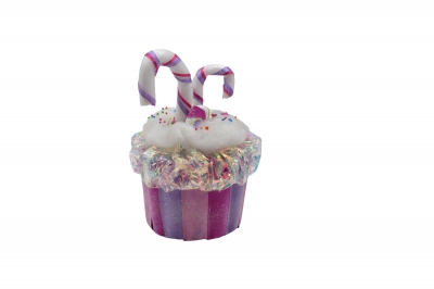 rainbow candy cupcake 16*29cm frosty lilac