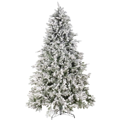 χρ.δεντρο sunpeak flocked 240cm 1200tips d.165cm full pe