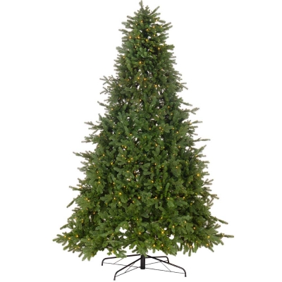 χρ.δεντρο prelit sunpeak green 210cm 500led 900tips d.145cm warm whiite full pe