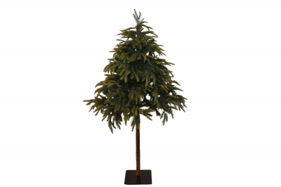 χρ.δεντρο 180cm half cut green pe/pvc