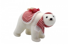 candy bear 22*11*17cm �� ������/��������� red/white
