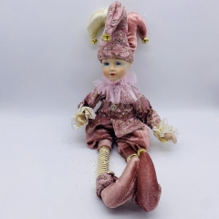 ��������� music elf 45cm dusty pink/gold