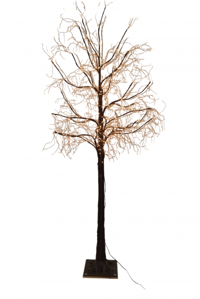 microled tree 180cm 1500led brown/copper steady warm white ip44