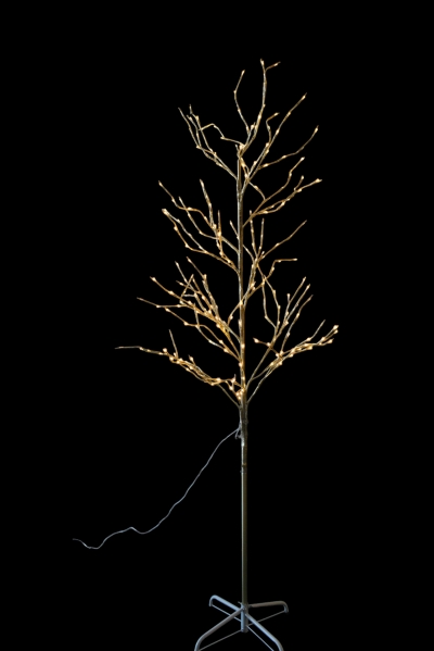 led tree 210cm 240led champagne 8 functions warm white ip44
