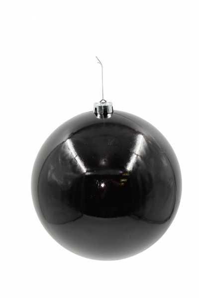 20cm χρ.μπαλα αθραυστη shiny black