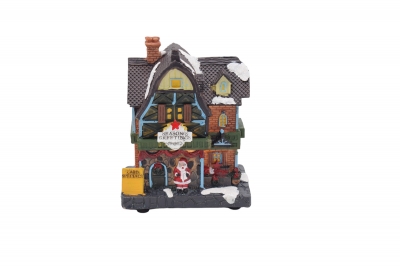χρ.παρασταση mini toy shop 11*7*12cm κινηση/φωτακια/μουσικη